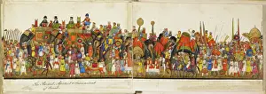 Ceremony And Ritual Prints: Processional panorama