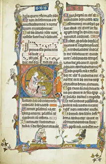 Organ Prints: Psalter. Text; Psalm 80, with initial E