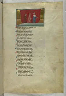 Purgatory Prints: Purgatorio: The three pass through the fire