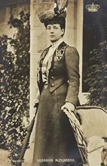 Art And Craft Work Prints: Queen Alexandra, c.1905