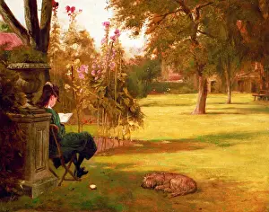 James Jebusa Shannon Prints: A Quiet Read