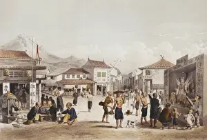 Discovering Prints: Reise... in Ost-Indien, Ceylon, Java, China und Bengalen (hand-tinted lithographs)
