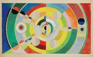 Relief-disques, 1936 (gouache and sand over pencil on board) Relief-disques, 1936 (gouache and sand over pencil on board)