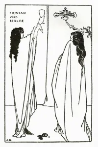A Repetition of Tristan und Isolde, illustration from The Savoy, 1896 (litho) A Repetition of Tristan und Isolde, illustration from The Savoy, 1896 (litho)