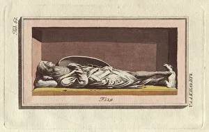Bouclier Prints: Representation of a knight of the Order of the Templars