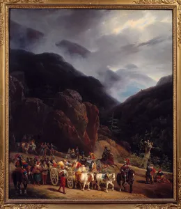 The return of the battle of Marignan Armees of Francois I returning from Marignan (Maregnano) on 14/09/1515 The return of the battle of Marignan Armees of Francois I returning from Marignan (Maregnano) on 14/09/1515