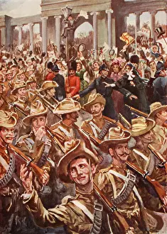 Great Tribulation Prints: The Return of the C.I.V. Marching through Apsley Gate