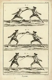 Encyclopedie Prints: Return in second after card over arm
