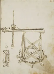 Machine Part Prints: Revolving crane for the lantern (first version)