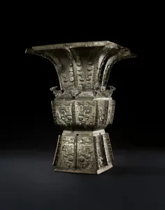 Ritual Wine Vessel, Fangzun (bronze) Ritual Wine Vessel, Fangzun (bronze)