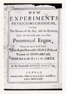 Title Prints: Robert Boyle