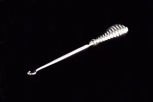 Twisted Prints: Royal Irish Constabulary button hook, c.1908-12 (white metal)