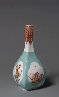 Saki Bottle, manufacturer Meissen Porcelain Factory, Germany, c.1730 (porcelain) Saki Bottle, manufacturer Meissen Porcelain Factory, Germany, c.1730 (porcelain)