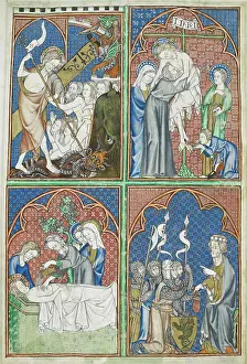 Adam Prints: Four scenes. The Harrowing of Hell; Christ