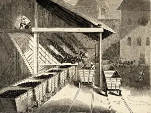 Coal Prints: Screening and sorting coal
