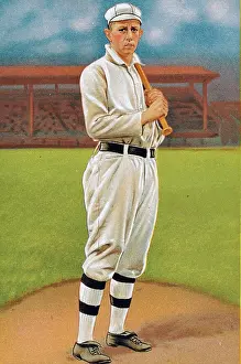 Baseball Card Prints: Second baseman Eddie Collins