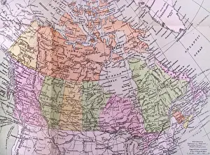 Globe Prints: Section of a globe