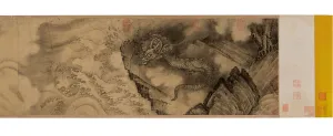 Stamps Prints: Segment from Six Dragons (handscroll with ink on paper)