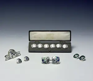 Archibald Knox Prints: A Selection of Liberty Silverwork, c.1901-07 (silver)