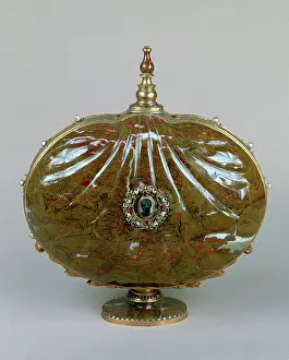 Jacques-Emile Blanche Prints: Shell-shaped jasper flask