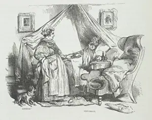 Ill Health Prints: Sick-bed