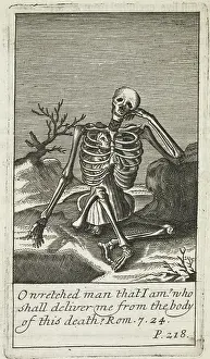 Body Parts Prints: A skeleton