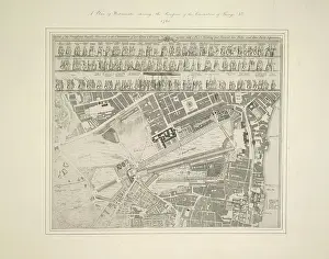 Coronations Prints: Sketch of the procession