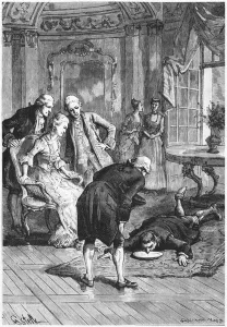 The sleepwalker Victor and the Marquis of Puysegur at Madame de Montesson's The sleepwalker Victor and the Marquis of Puysegur at Madame de Montesson's