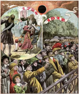 Ciel Prints: Solar eclipse, 1912 (print)