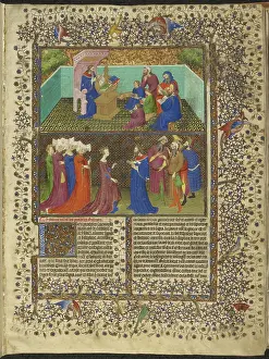 Scribe Prints: Solomon dictating proverbs