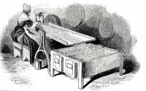 Shot Tower Prints: The sorting of lead shots