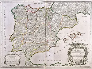 Alexis-Hubert Jaillot Prints: Spain - by A