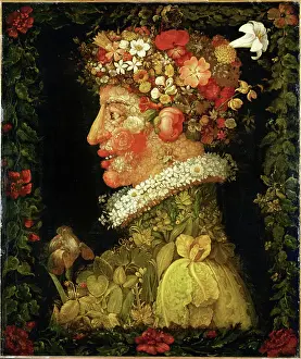 Giuseppe Arcimboldo Prints: Spring, allegory
