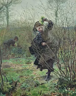 Frederick Walker Prints: Spring (w / c)