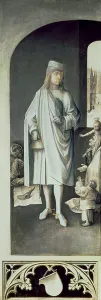 St. Bavo, Exterior of the Right Wing from the Last Judgement Altarpiece (oil on panel) St. Bavo, Exterior of the Right Wing from the Last Judgement Altarpiece (oil on panel)