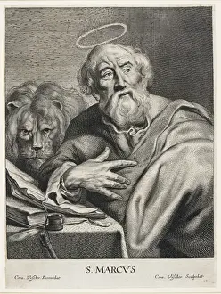 Cornelis Visscher Prints: St. Mark
