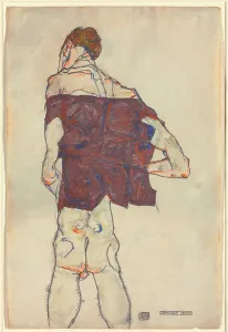 Standing Man; Stehender Mann, 1913 (gouache, watercolour and pencil on paper) Standing Man; Stehender Mann, 1913 (gouache, watercolour and pencil on paper)