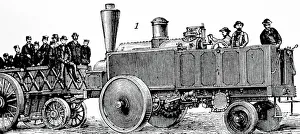 Pushing Prints: A Steam traction Engine