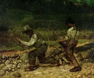 Realist Prints: The Stonebreakers (oil)