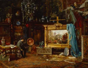 Vincent Stoltenberg-Lerche Prints: From a studio, 1884