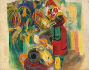 Study for Tall Portuguese Woman (1916); Etude pour La grande portugaise, 1915 (oil and wax on paper laid down on panel) Study for Tall Portuguese Woman (1916); Etude pour La grande portugaise, 1915 (oil and wax on paper laid down on panel)