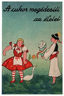 Swan Prints: The sugar, c.1930 (print)