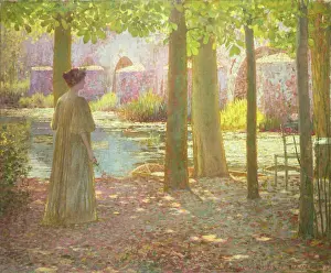 Garden, Park Scenes And Stately Home Prints: Summer by the River