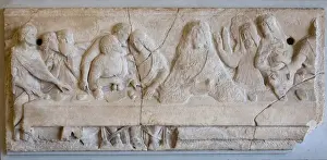 Giovanni Canavesio Prints: The Last Supper (marble)