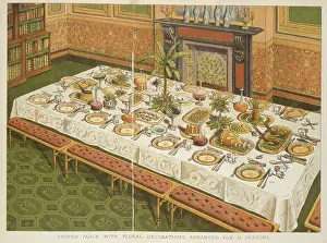 Structural Element Prints: Supper table