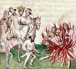 Templars Prints: Supplice of the Templars