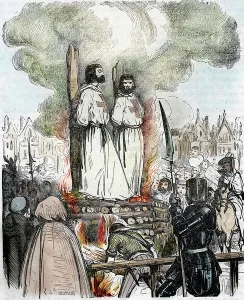 Templars Prints: Supplice of the Templars