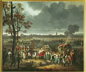 Francois Pascal Simon Baron Gerard Prints: The surrender of Mantova