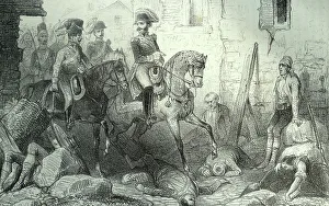 Napoleons Empire Prints: The surrender of Zaragoza