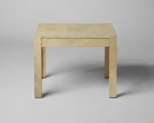 Jean-Michel Frank Prints: Side table, c. 1925 (parchment, walnut)